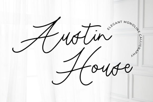 Austin House: A Handwritten Font for Handmade Brands