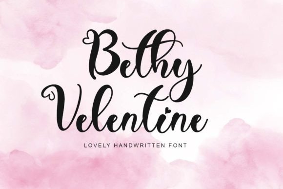 Bethy Valentine Font for Web Design