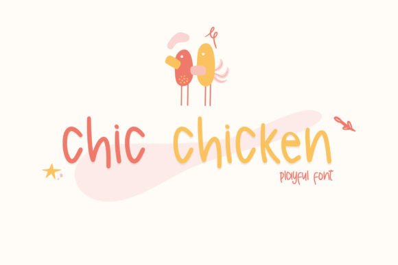 Chic Chicken Font for Eye-Catching Design