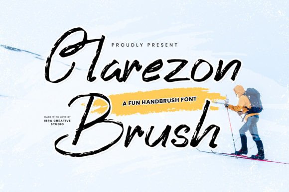 Clarezon Brush: The Dynamic Typeface for Campaign Clarity