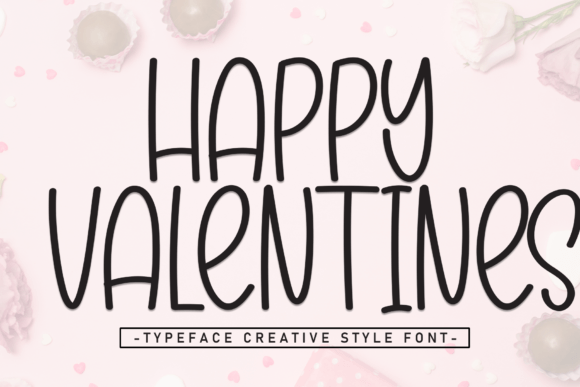 Happy Valentines Font for Business Branding
