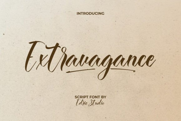 How Extravagance Font Elevated My Brand’s Visual Appeal
