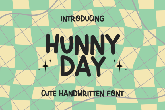 Hunny Day Font for Handmade Creations