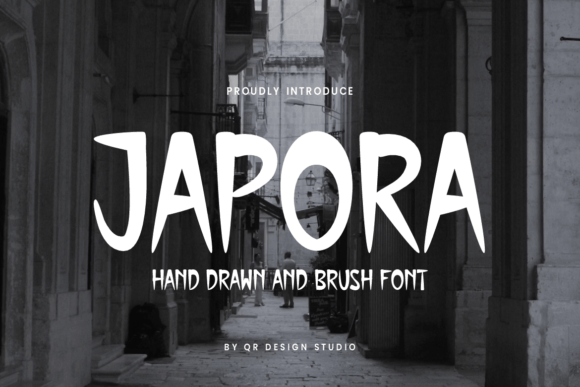 Japora: The Brush Font That Elevates Small Business Branding