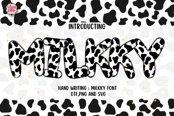 Milkky: A Playful Script Font for Modern Web Design