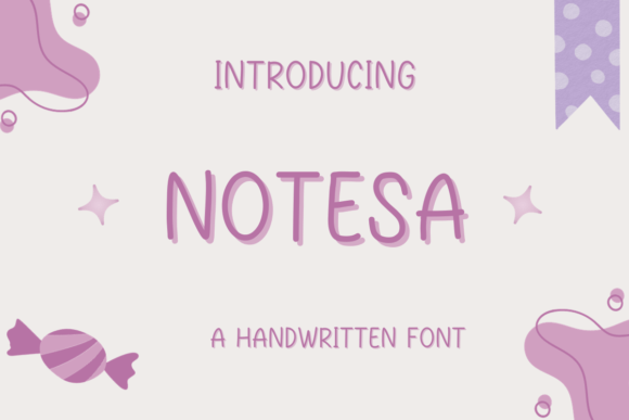 Notesa Handwritten Font Review: A Fun Script for Brand Identity