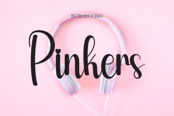 Pinkers: The Handwritten Typeface for Polished Brand Visuals