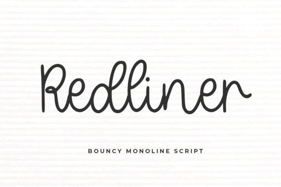 Redliner Typeface: A Handwritten Font for Editorial Design