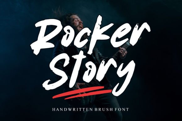 Rocker Story: The Handwritten Typeface for Authentic Campaign Design