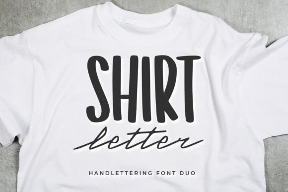 Shirt Letter: A Handwritten Typeface for Editorial Design