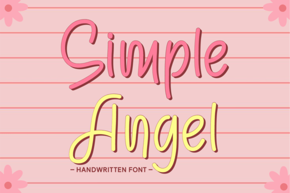 Simple Angel: A Whimsical Typeface for Editorial Design