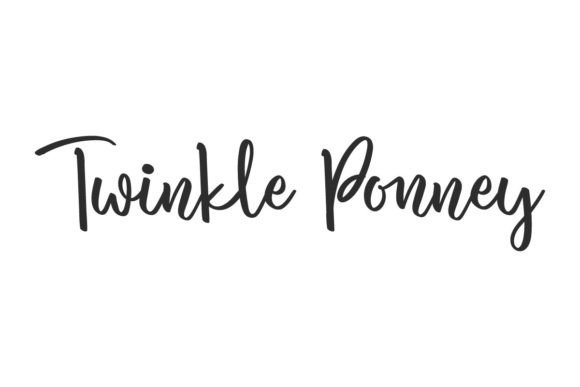 Twinkle Ponney: The Handwritten Typeface That Elevates Small Business Branding