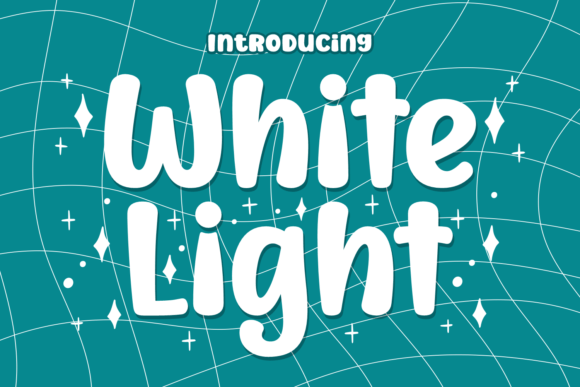 White Light Font for Business Branding